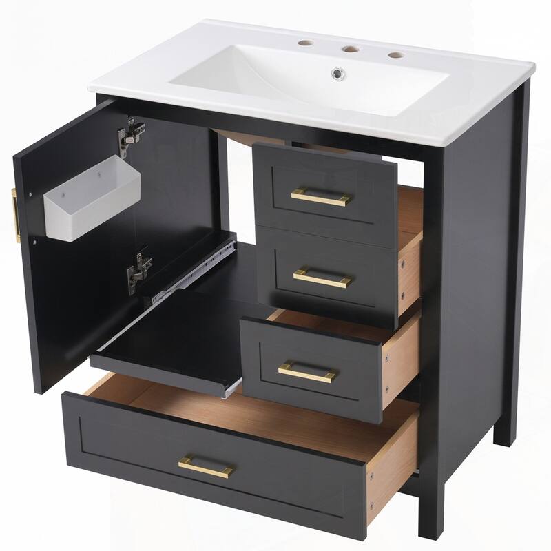 Bathroom Vanity with Sink Combination Set
