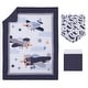 preview thumbnail 5 of 3, Little Love by NoJo Soar High Little One 3 Piece Crib Bedding Set