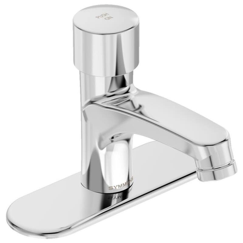 Symmons SCOT 0.5 GPM Single Hole Bathroom Faucet - Includes Escutcheon - Polished Chrome