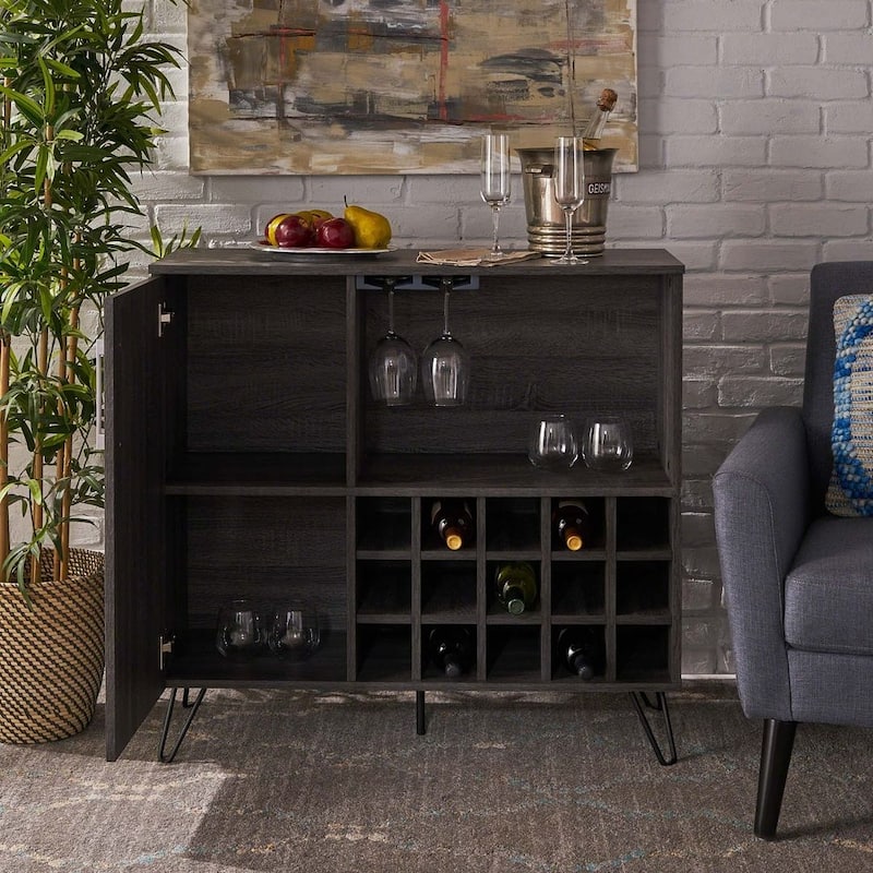 37.25" Modern WINE & BAR CABINET