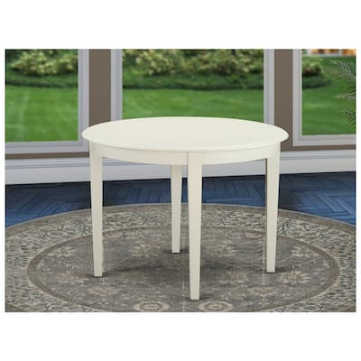 Round Kitchen Dining Table 42 Inch - Modern Table with 4 Legs