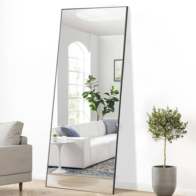 Carson Carrington Paaskynen Aluminum Alloy Full Length Floor Mirror