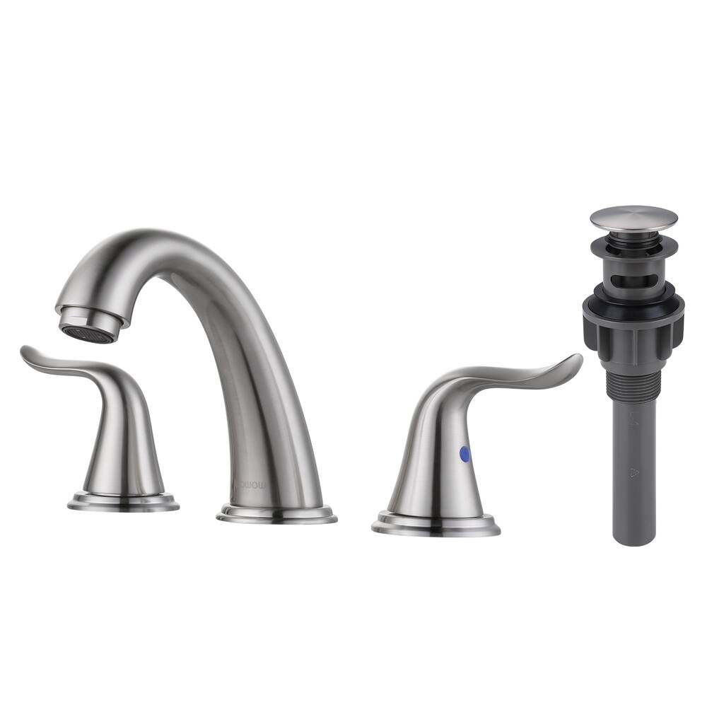 WOWOW Elegant Dual-Handle Bathroom Sink Faucet