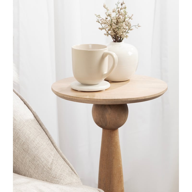 Kate and Laurel Jakob Round Side Table