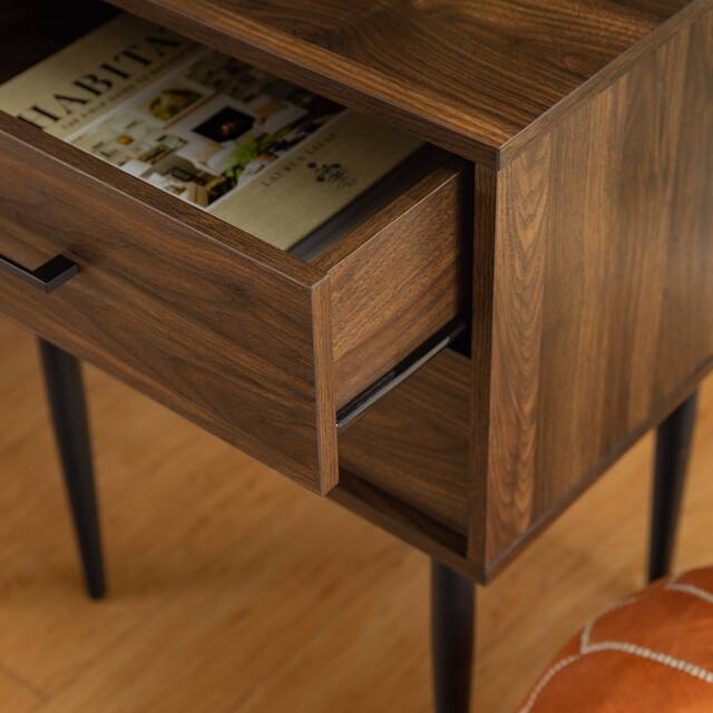 Middlebrook Notto Mid-Century 2-Drawer Nightstand