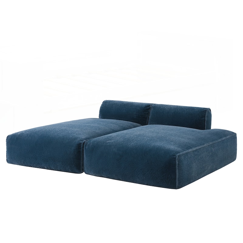 90 Inch Oversized Modular Sectional Sofa