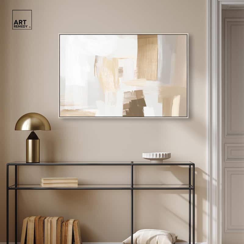 Honeycomb Hues II Canvas by Art Remedy