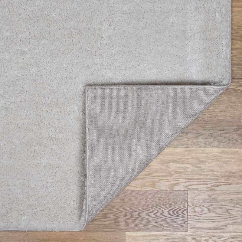 Hauteloom Heavenly Solid Shag Shaggy High Pile Area Rug