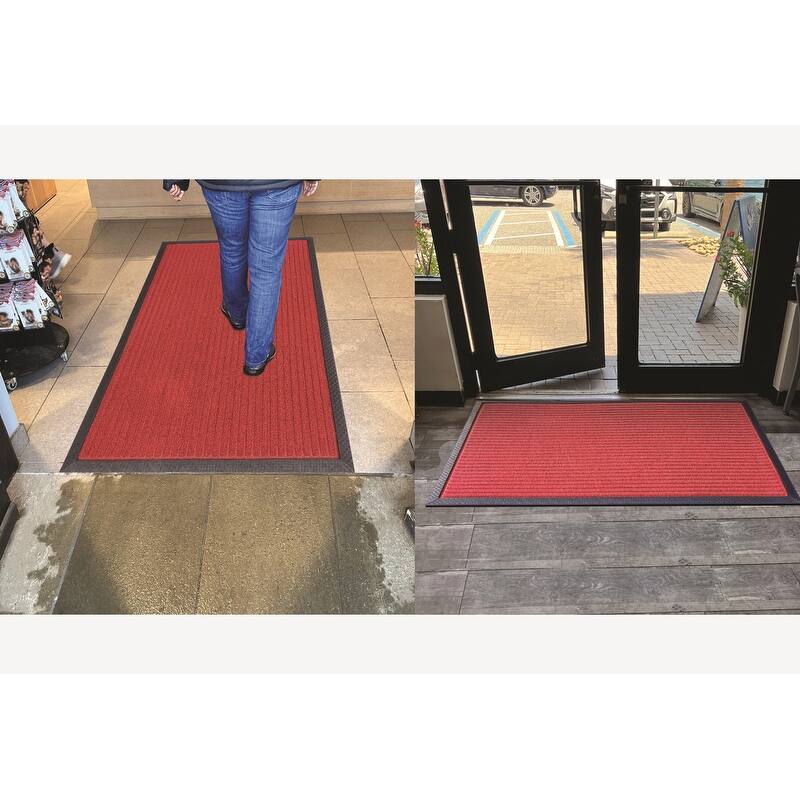 A1HC New Durable and Versatile Polypropylene Rubber Door Mat All Weather Inside Outside Door Mat