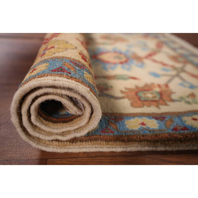 Kazak Oriental Accent Rug Hand-Knotted Wool Carpet - 1'11"x 3'1"