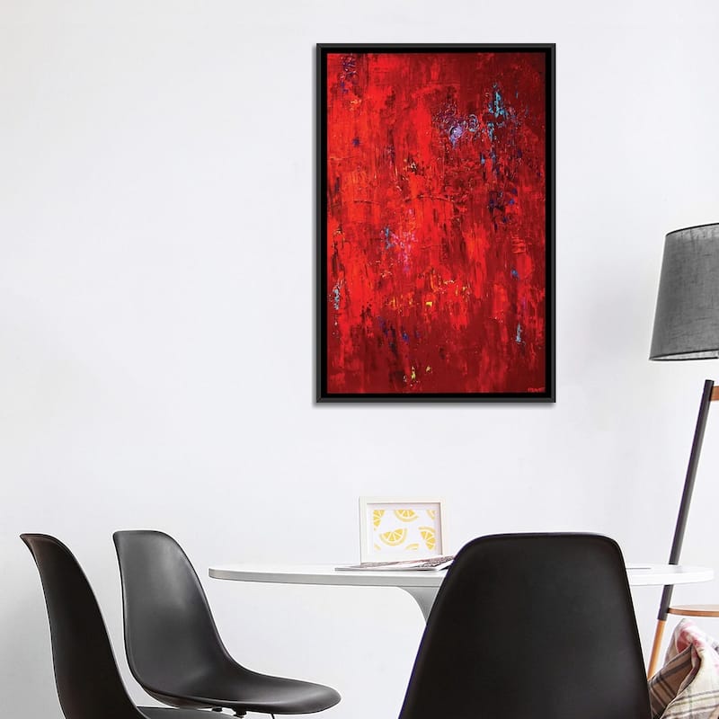 "Red" by Osnat Tzadok Framed