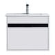 preview thumbnail 39 of 109, Fine Fixtures - Wall Mount Bathroom Vanity And Sink, Knob Free Design - Alpine Collection -