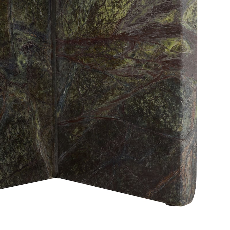 SAFAVIEH Couture Adriano 12-inch Marble Accent Table - 12"W x 12"D x 18"H