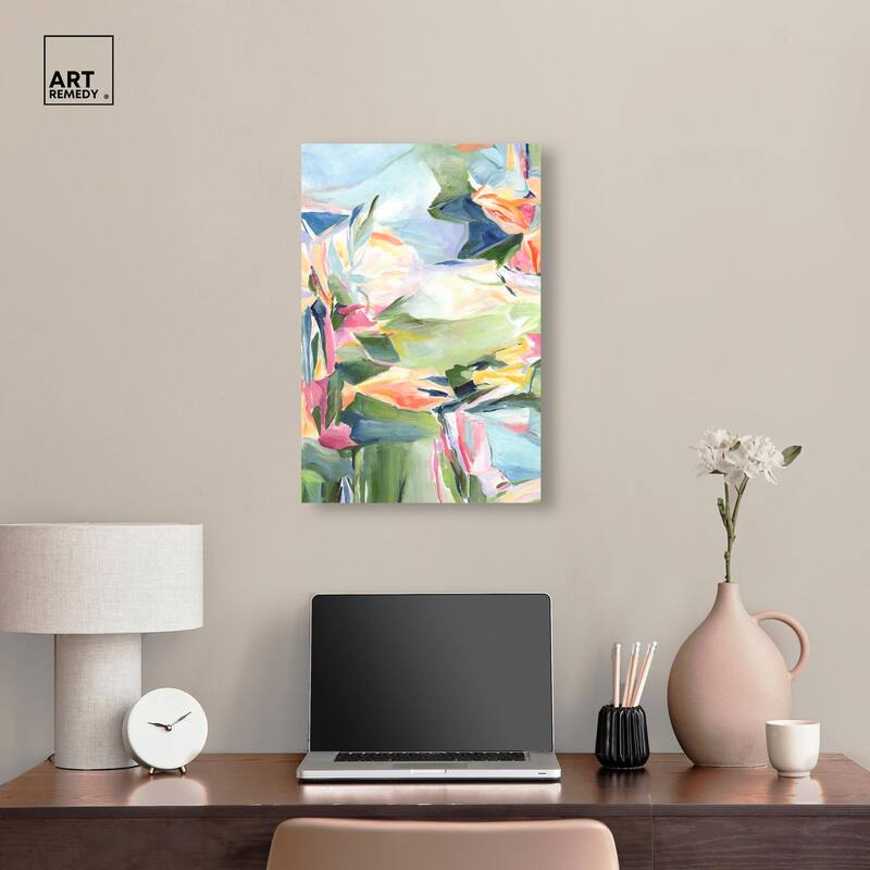 Sunkissed Garden Canvas by Art Remedy, Gallery Wrapped