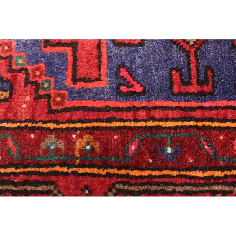 ECARPETGALLERY Hand-knotted Andelz Red Wool Rug - 4'7 x 6'4