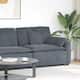 Option Dark grey End sofa