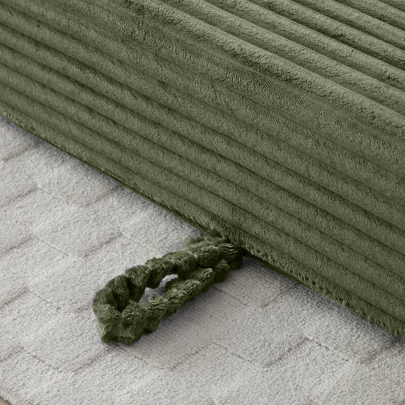 Memory Foam Cloud Loveseat Sofa Bed - 2-in-1 Compressed Foldable Sleeper with Storage, No Assembly Needed