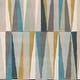 preview thumbnail 4 of 8, Hand-Tufted Rox anne Geometric Wool Area Rug