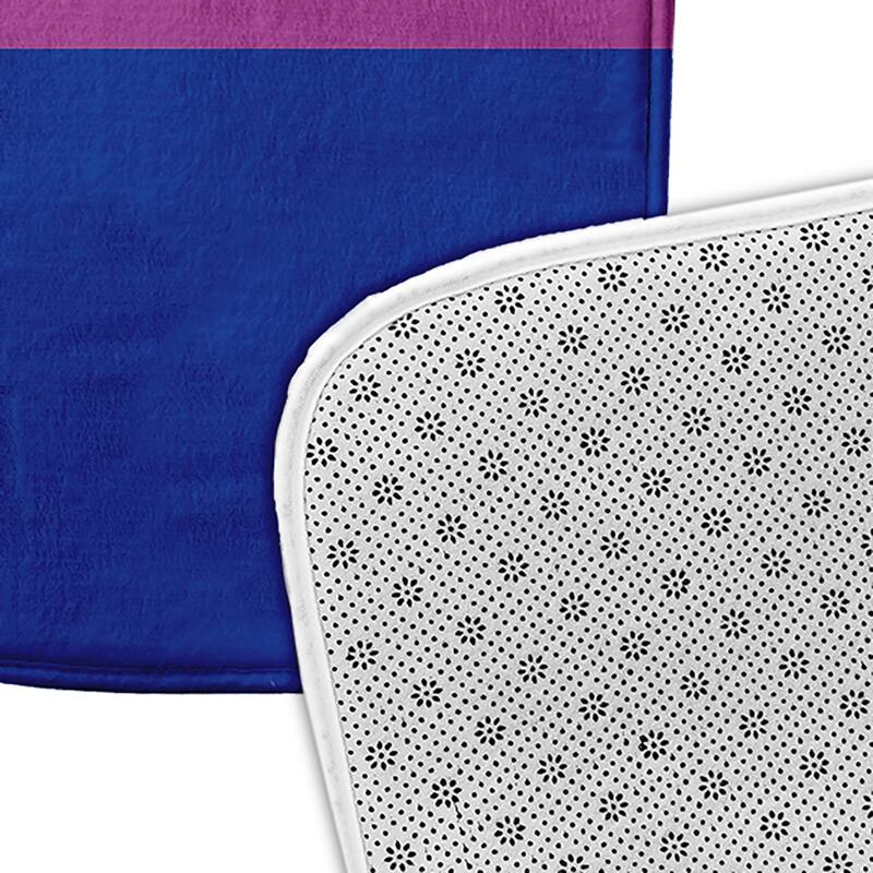 Pride Plush Microfiber Bathmat