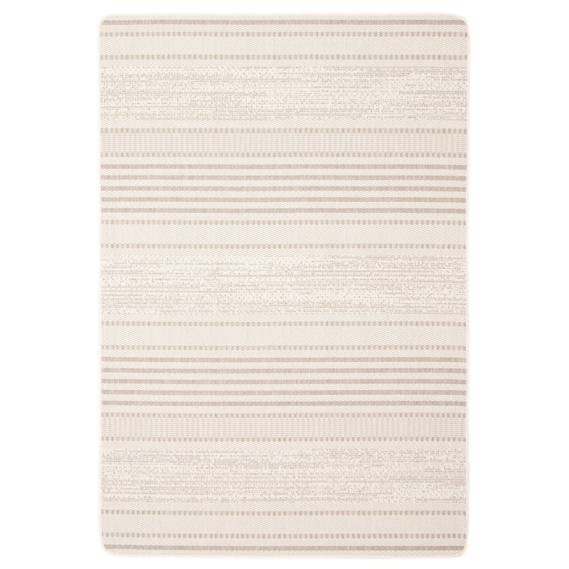 ECARPETGALLERY Cabana Indoor/ Outdoor Rug - 3'3 x 4'7 - Ivory