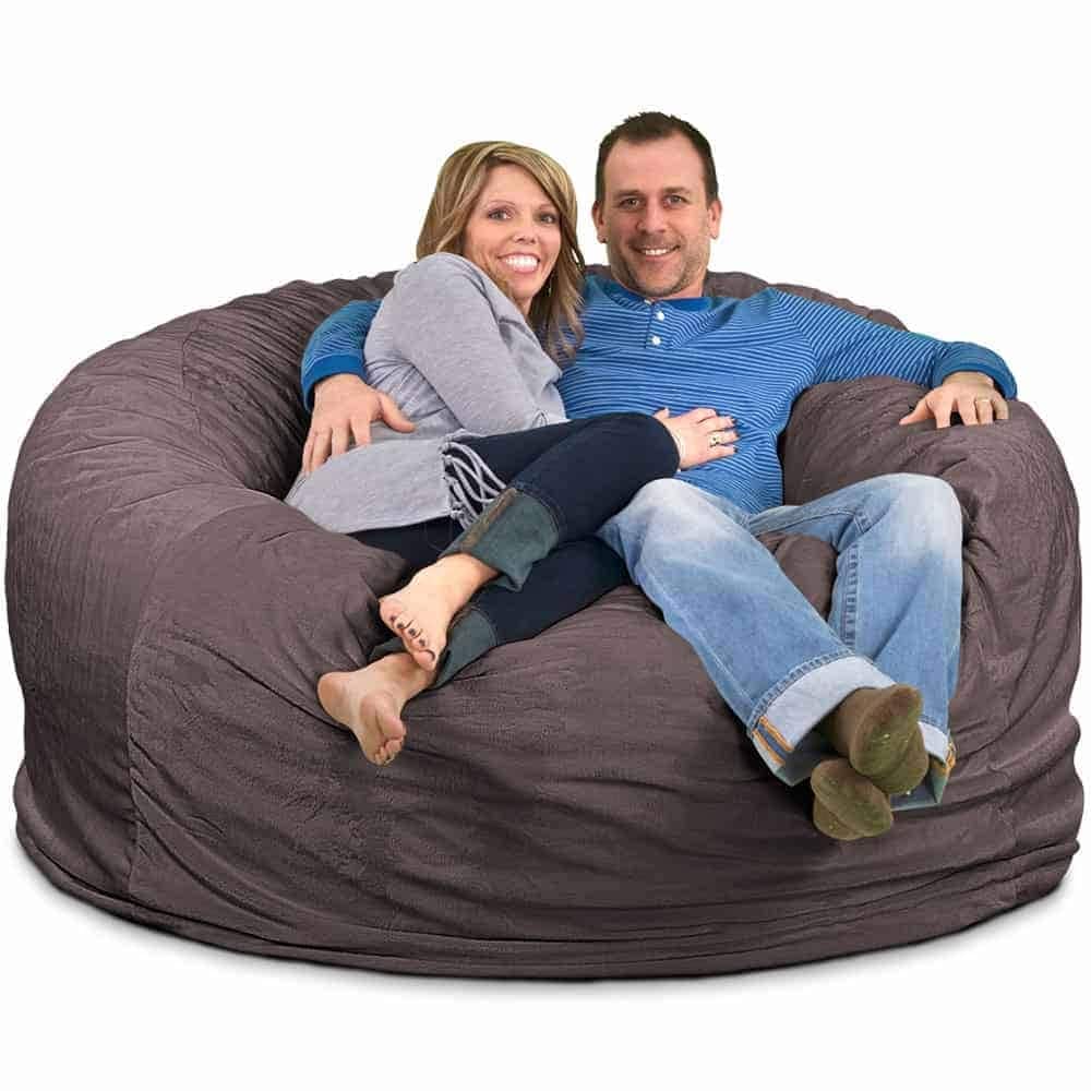 Ultimate Sack 6 ft. Bean Bag Chair in multiple colors Giant Foam
