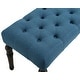 preview thumbnail 26 of 30, Roundhill Furniture Leviton Upholstered Dark Wash Wood 6-piece Dining Set