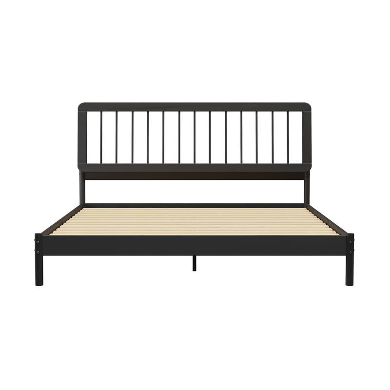 Middlebrook Designs Boho Solid Wood King Spindle Bed