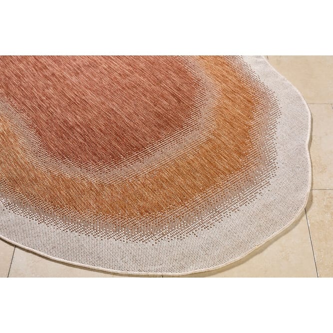Livabliss Miami Beach Traditional Indoor/Outdoor Area Rug