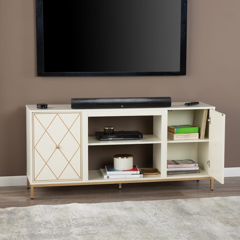 SEI Furniture Marradi Media TV Stand with Storage for TV's up to 60 in