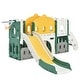 preview thumbnail 24 of 37, Kids Freestanding Slide Climber Play House for Indoor Outdoor Playground Activity - 6”L x 6.2”W x 3.5”H