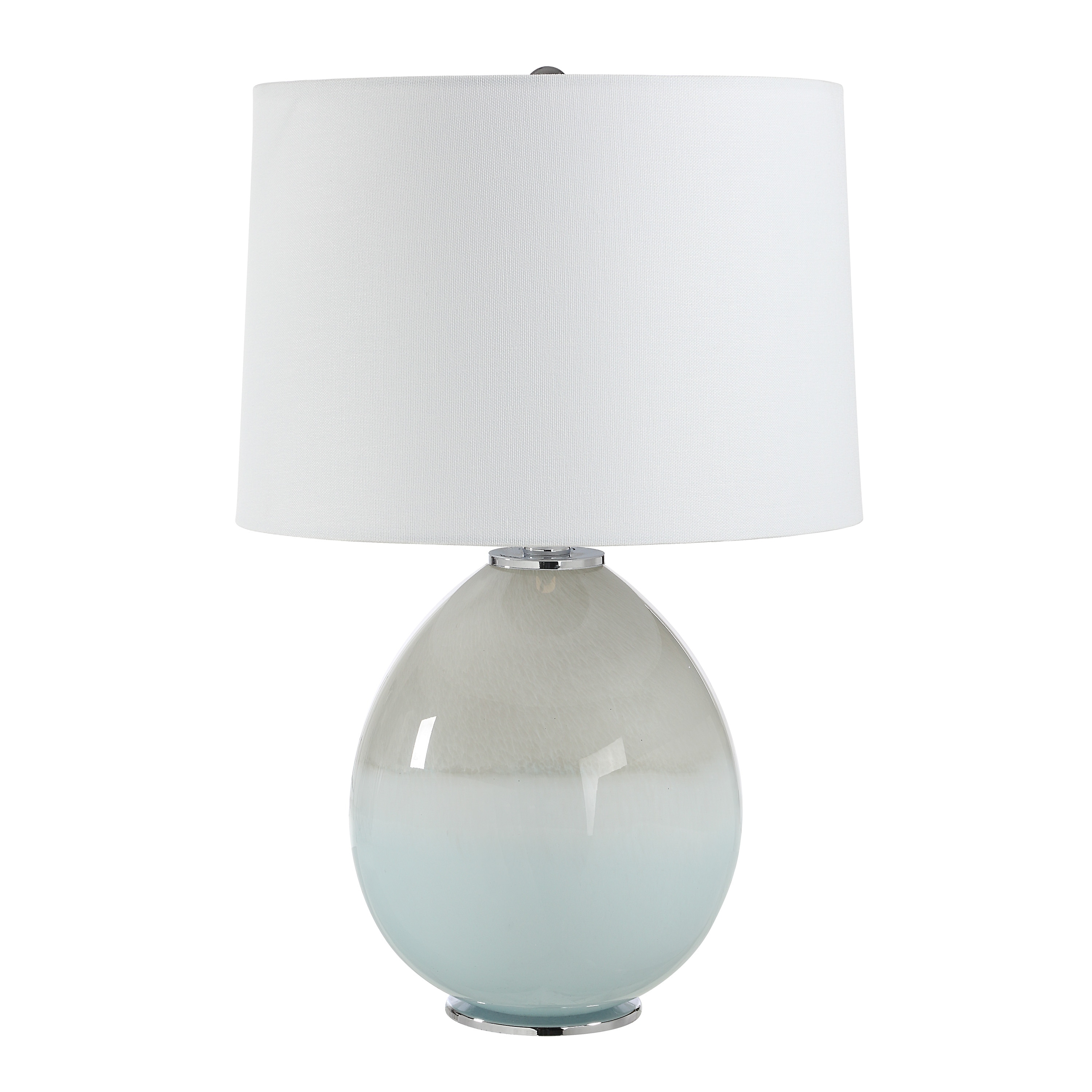 Everren Calais 19.0" Height Table Lamps, Light Blue