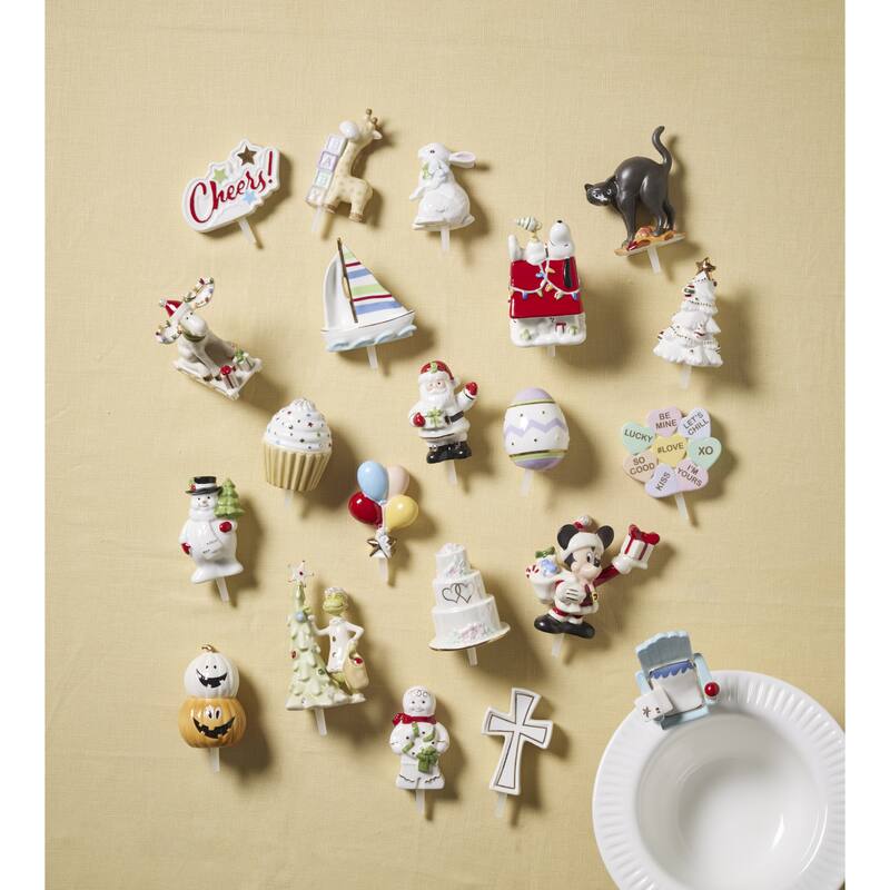 Lenox Profile Poppers Wedding Cake Popper - 2.25" Round