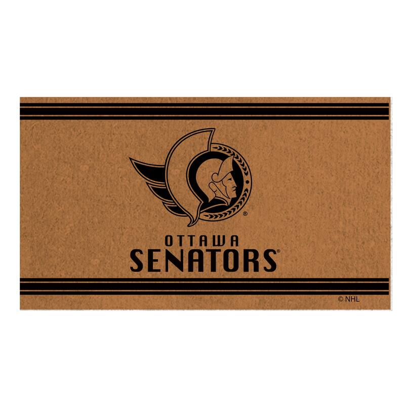 28 in. x 16 in. Ottawa Senators, Coir Mat