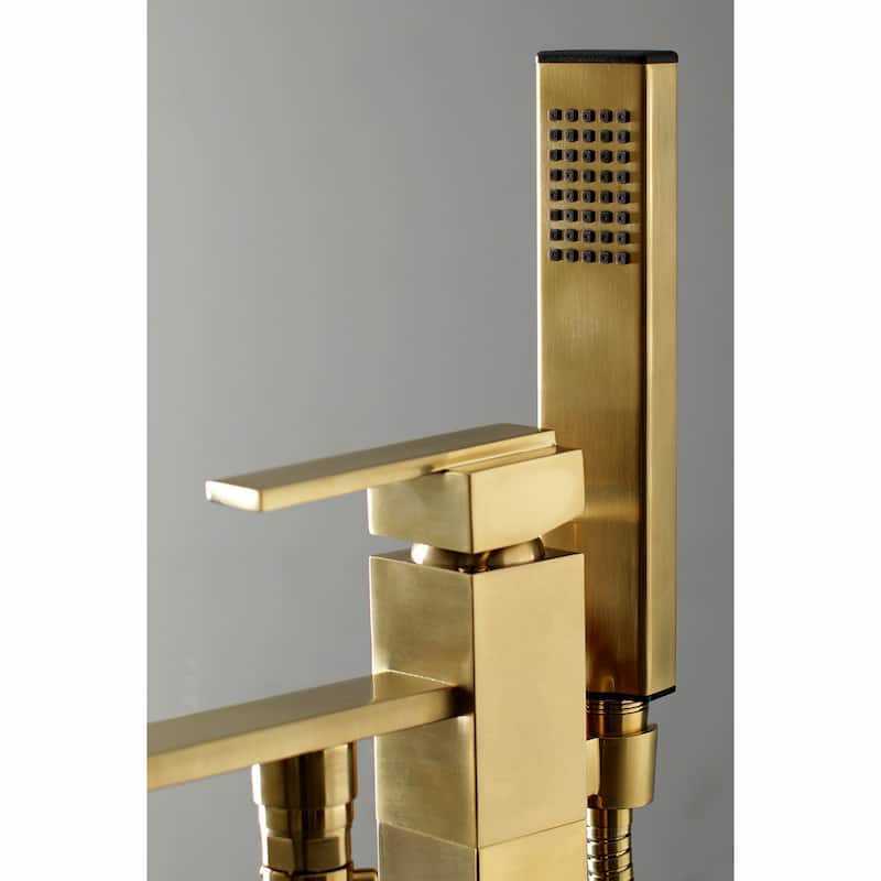 Kingston Brass Executive Freestanding Tub Faucet with Hand Shower