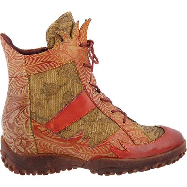 spring step lace up boots