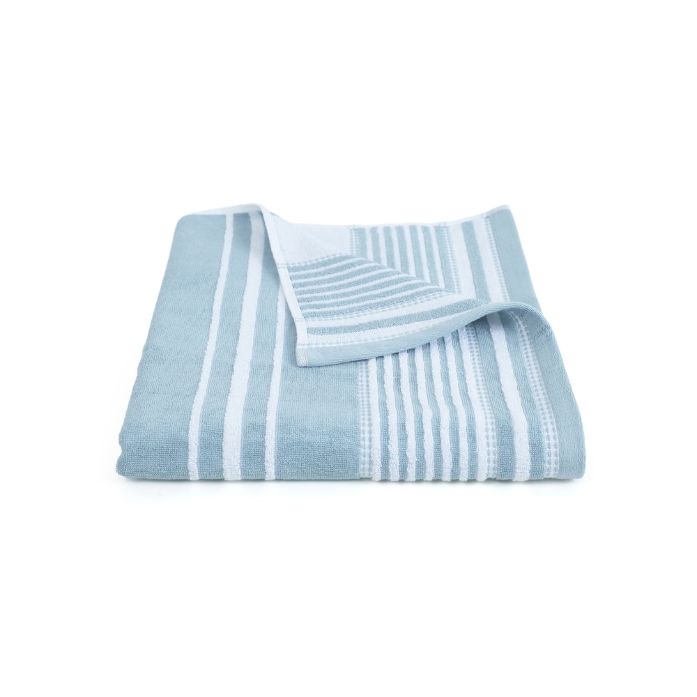 Martex Restore Fern Ogee Sage Bath Towel