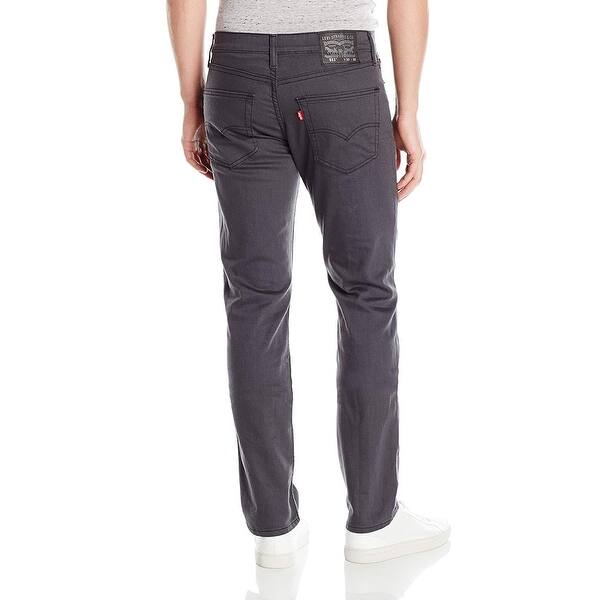 Shop Levi S Men S 511 Slim Fit Jean Grey Black 3d Stretch