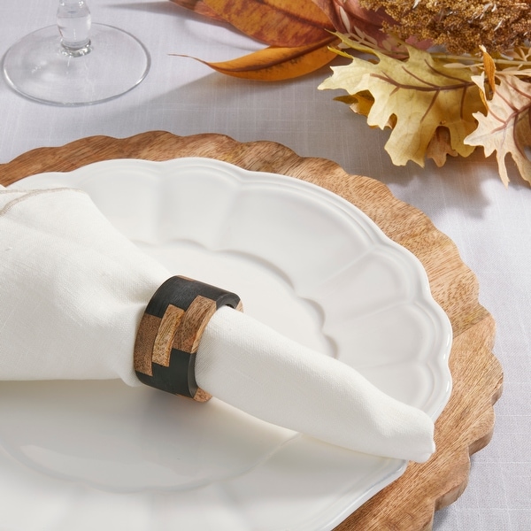 Saro Lifestyle Napkin Rings - Thumbnail 3