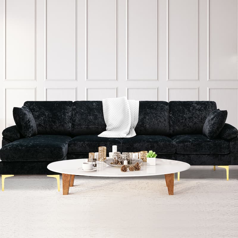 Kata 115" Sectional Sofa with Ottman