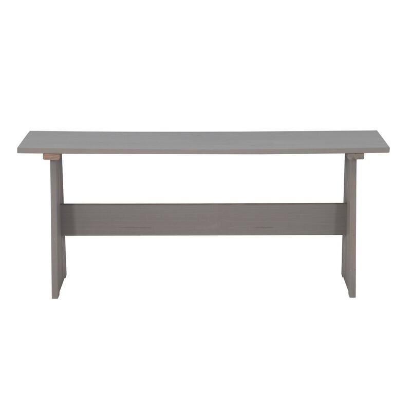Wendell Solid Wood Corner Breakfast Nook Dining Set