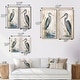 preview thumbnail 4 of 5, Designart "Heron By The Waterside Watercolour I" Animals Wall Art Décor Gallery Wall Set For Home Decor