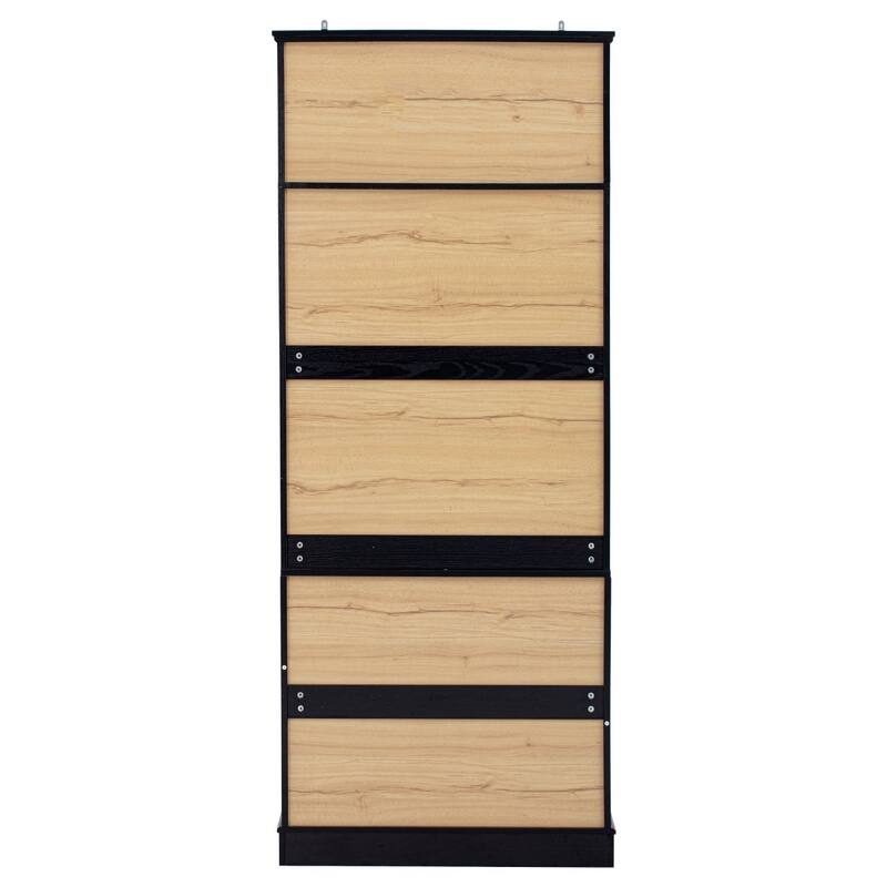 78.2" Tall Farmhouse Pantry Cabinet with 2 Storage Cabinets and 3 Drawers