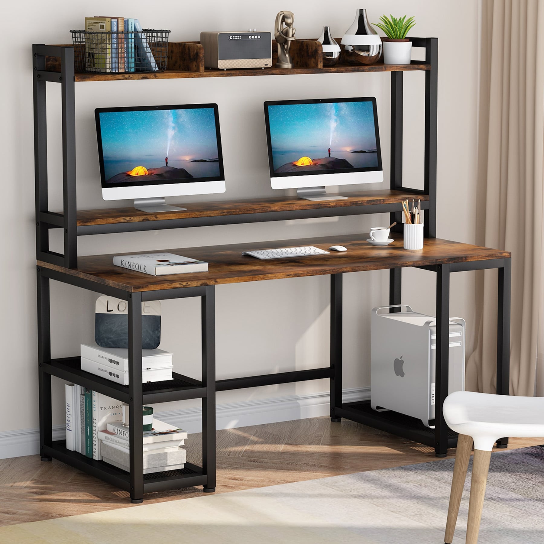 Resaca desk shop with hutch