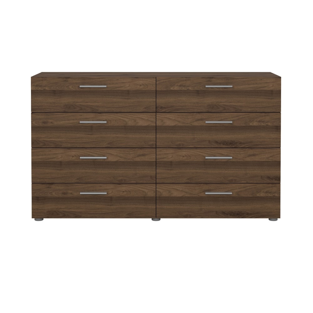 Porch & Den Angus Space-saving 8-Drawer Double Dresser