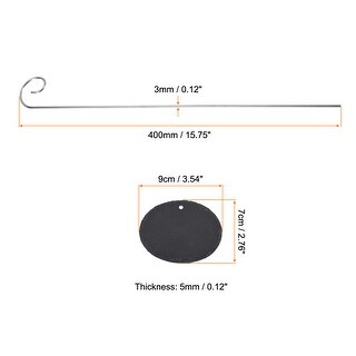 Plant Labels with Pen, Slate Cloud Shape Marker Tags for ...