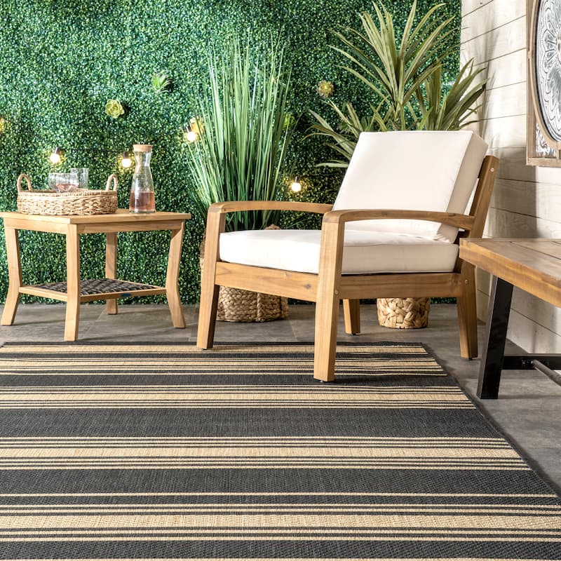 Nuloom Romy Striped Indoor/Outdoor Area Rug