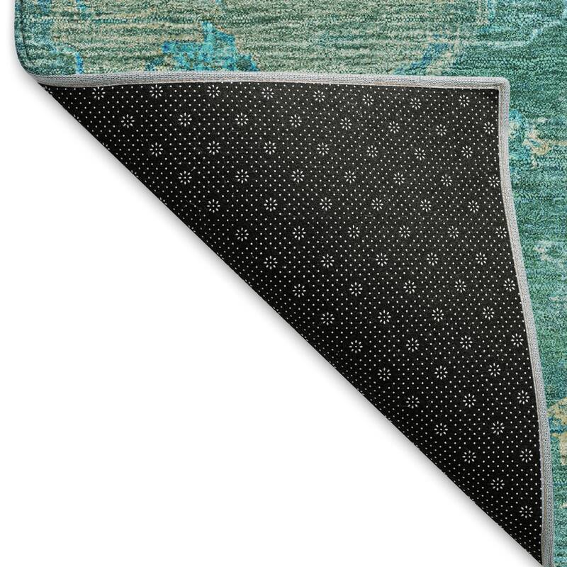 Machine Washable Indoor/ Outdoor Traditional Chelsea Chantille Rug
