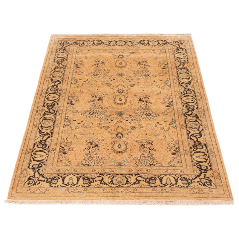 ECARPETGALLERY Hand-knotted Pako Persian 18 Of 20 Salmon Wool Rug - 4'6 x 7'1