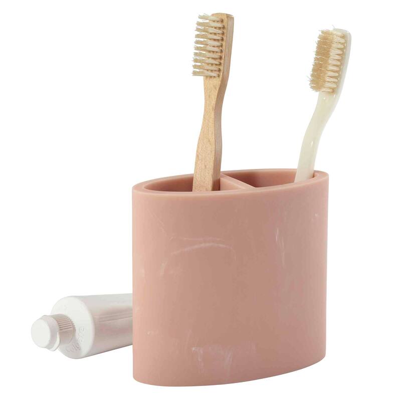 Nicole Miller Kendall Clay Toothbrush Holder - Toothbrush Holder