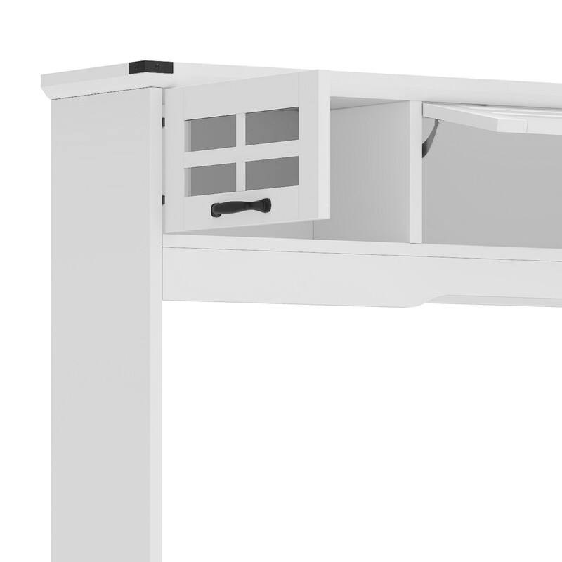 Moasis Vintage TV Stand with Power Outlet for 65" TVs